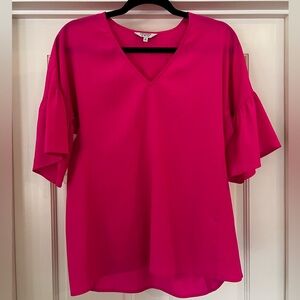 CROSBY by Mollie Burch Fuchsia Blouse
